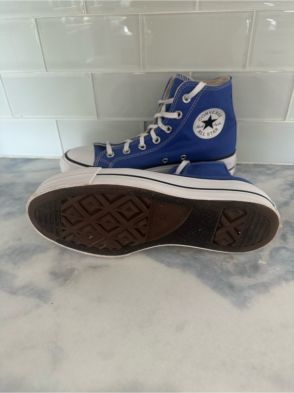 Converse Women’s Chuck Taylor All Star Platform Lift High Top Sneakers size 7 - Picture 9 of 12